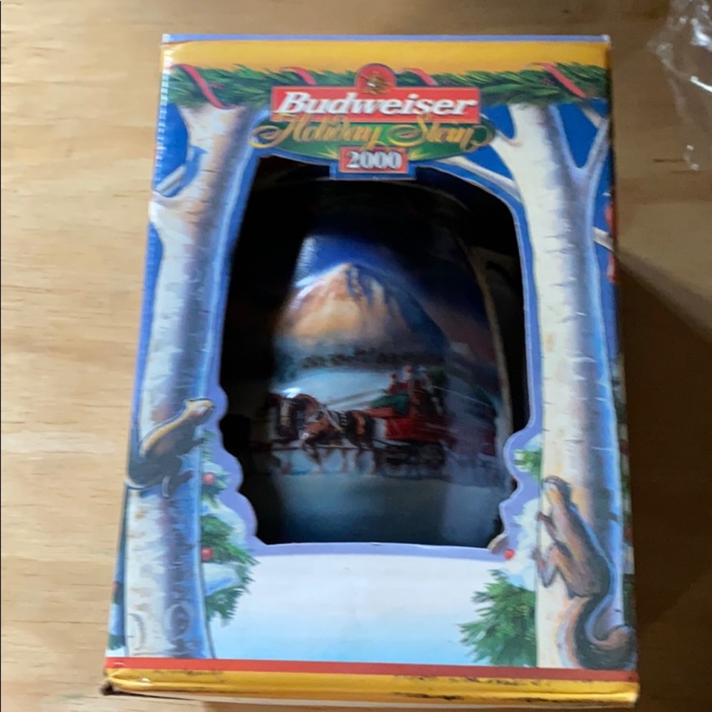 Budweiser Stein 2000 holiday